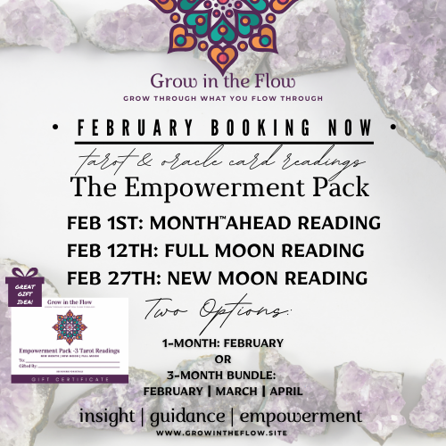 1 Month Only: February/March/April Empowerment Pack