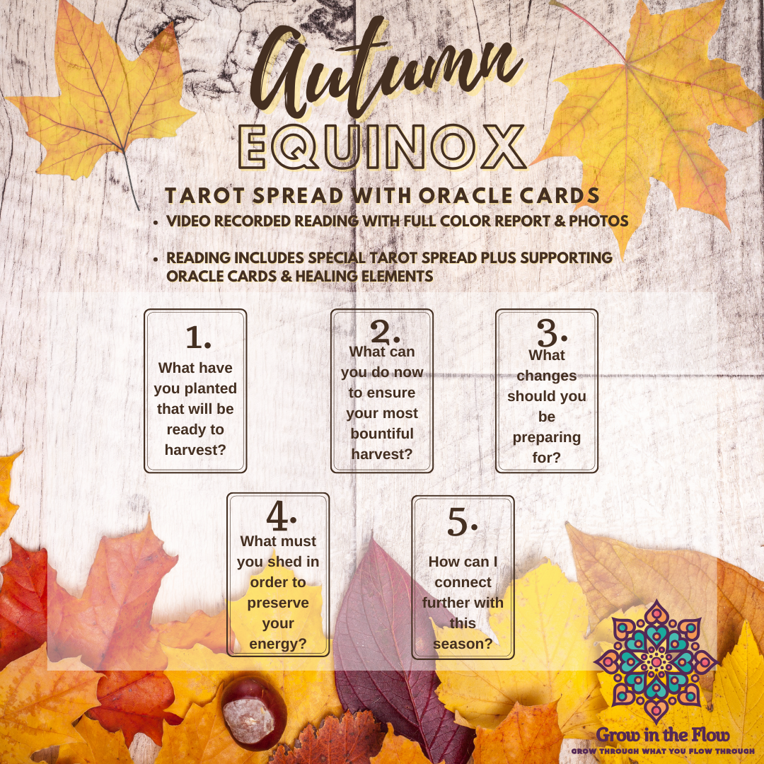 Autumn Equinox Reading (Southern Hemisphere) - $55