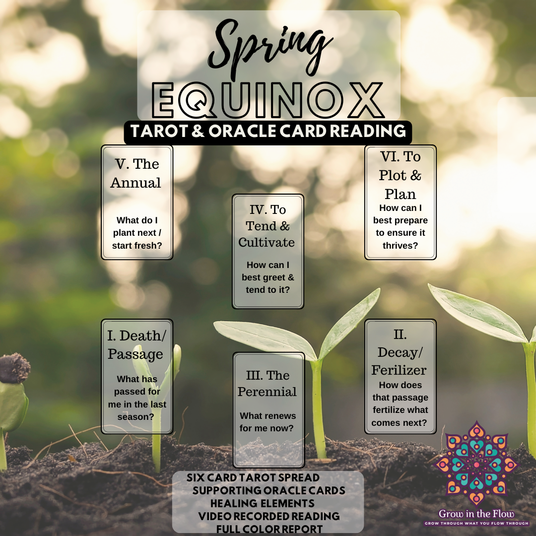 Spring Equinox Reading (Northern Hemisphere) - $55